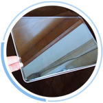 進(jìn)口料，純凈度高于國(guó)產(chǎn)20%，透明度高15% ，10年不變色不發(fā)黃