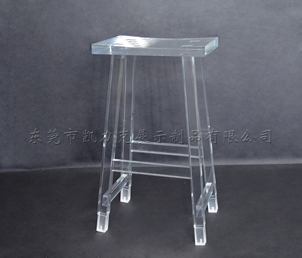 亞克力透明高腳吧臺(tái)椅